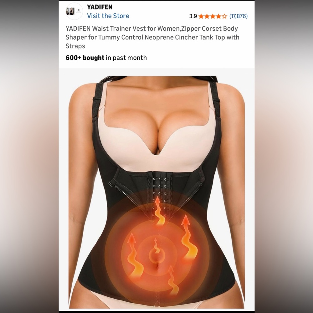 Black waist trainer